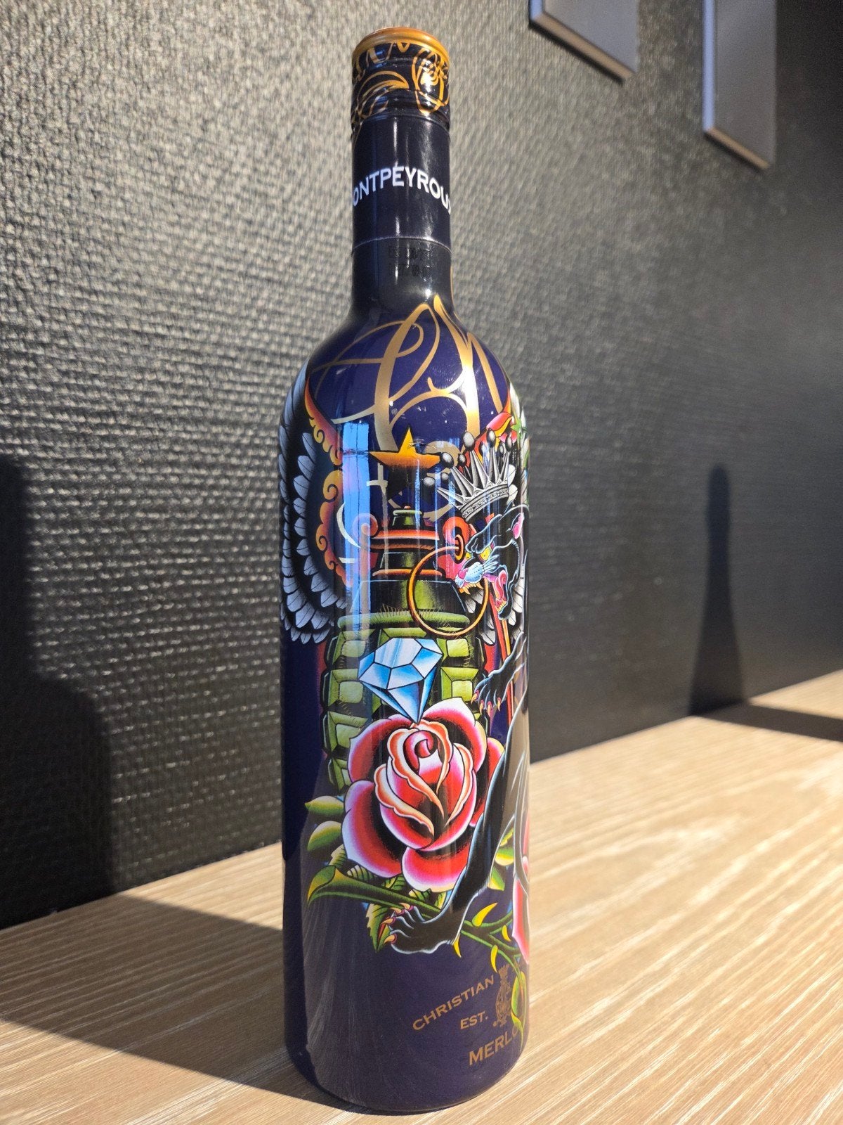 Christian Audigier/Ed Hardy Merlot 2007, Ophalen, Frankrijk, Rode wijn