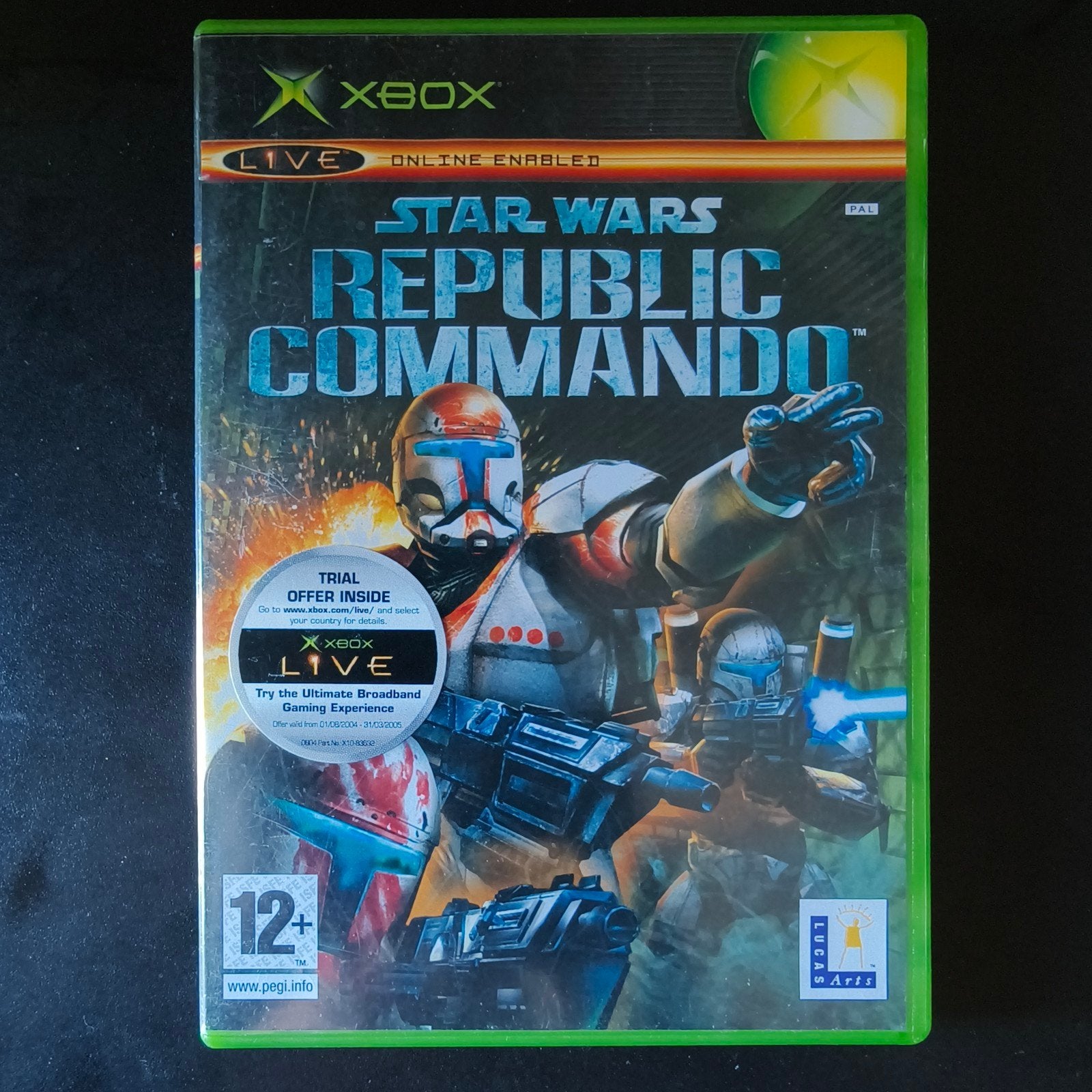 Star Wars Republic Commando - Xbox Original (PAL), 1 speler, Ophalen of Verzenden, Zo goed als nieuw, Vanaf 12 jaar