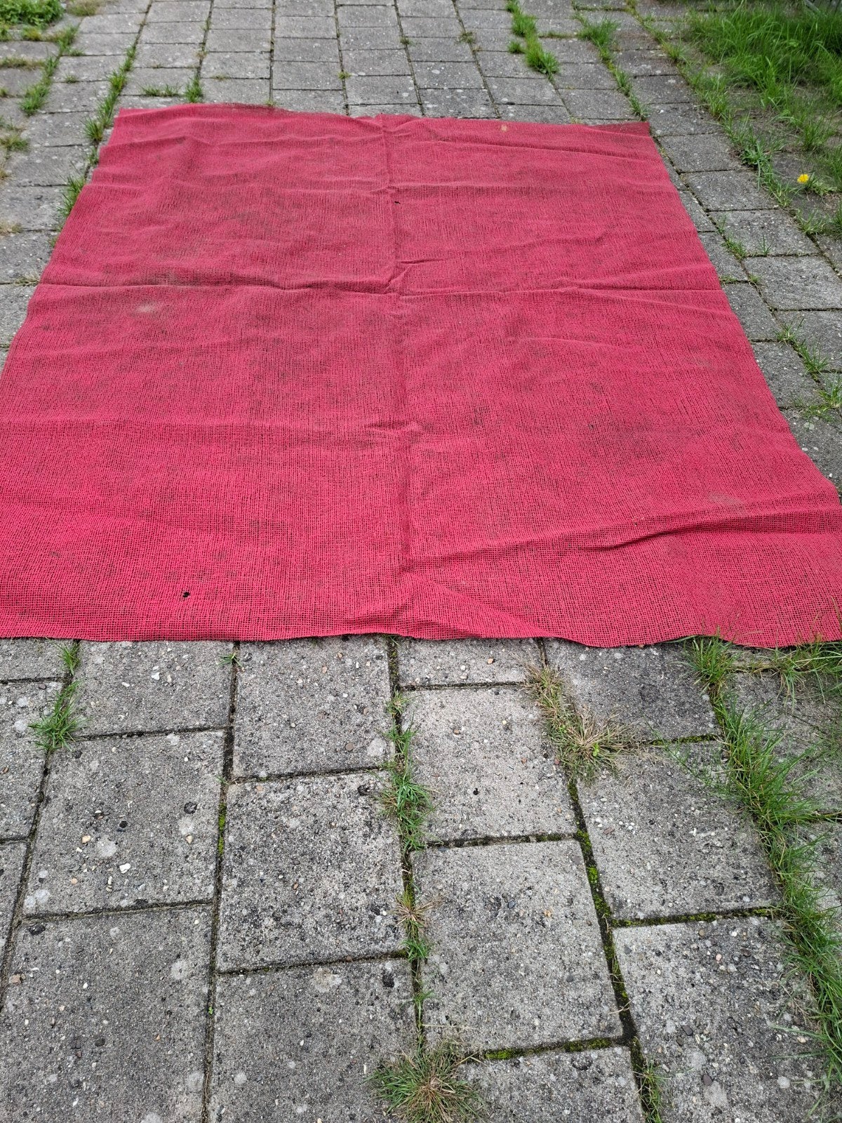 Rood tapijt - Gebruikt maar in goede staat, Ophalen, Gebruikt