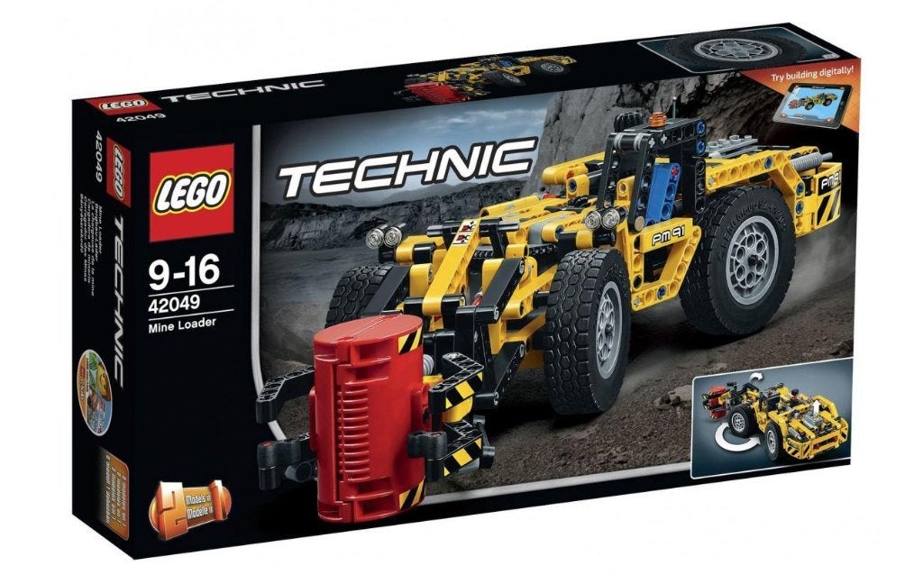 Lego Technic 42049 Mine Loader, Compleet, Lego, Ophalen of Verzenden, Zo goed als nieuw