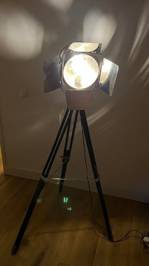 Industriële vloerlamp, Huis en Inrichting, Ophalen, Zo goed als nieuw, 150 tot 200 cm