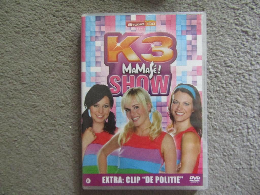 DVD: K3 - Mamase! show, Alle leeftijden, Ophalen of Verzenden, Gebruikt, Muziek en Concerten