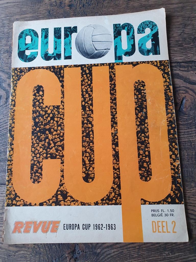 Europa Cup 1962 -1963, Boeken, Gelezen, Ophalen of Verzenden, Edwin van Opzeeland, Balsport