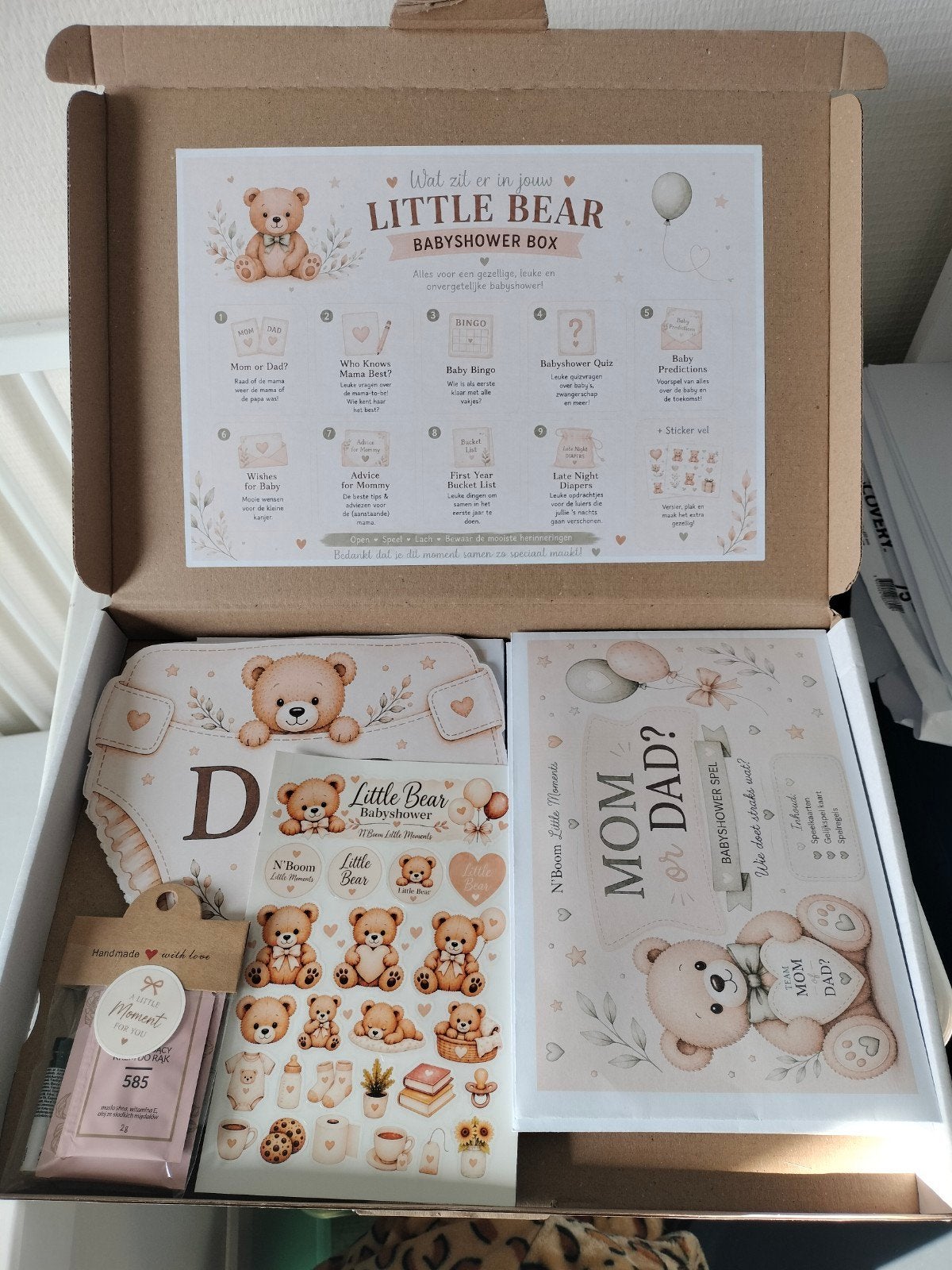 Babyshower pakket samen stellen., Ophalen of Verzenden, Nieuw