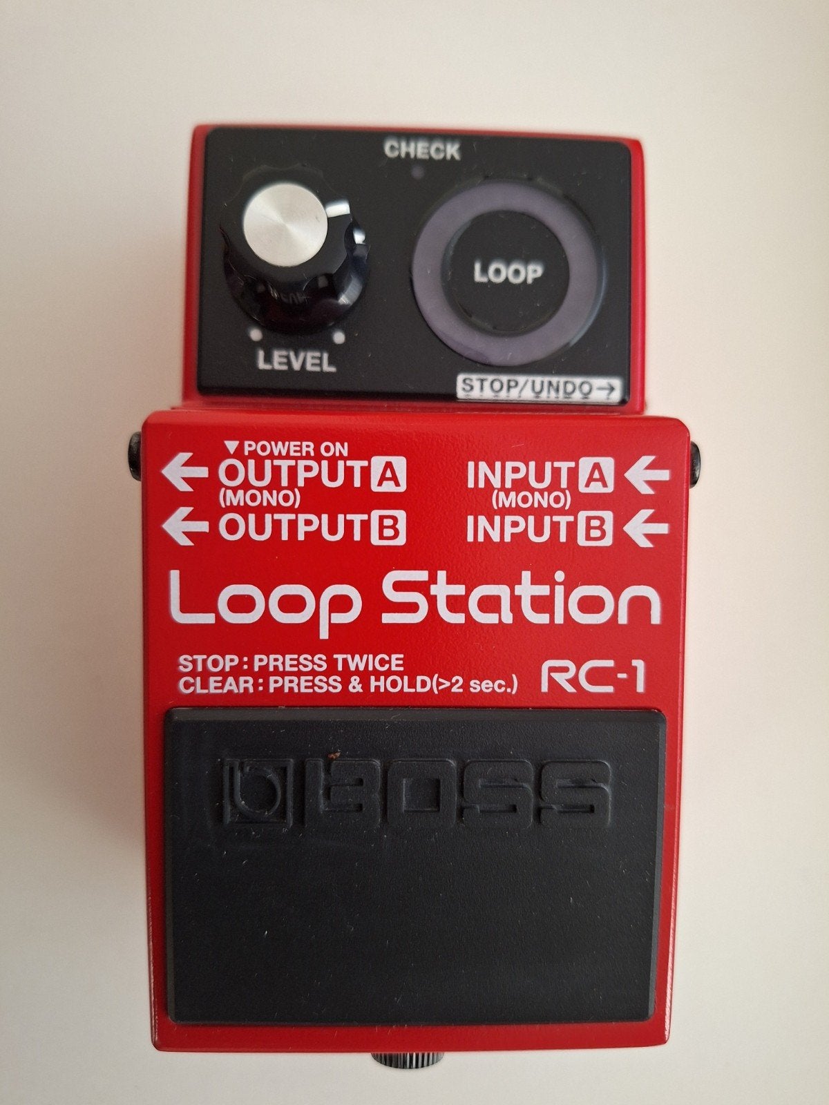 Boss RC-1 Loop Station effectpedaal, Muziek en Instrumenten, Effecten, Ophalen of Verzenden, Zo goed als nieuw