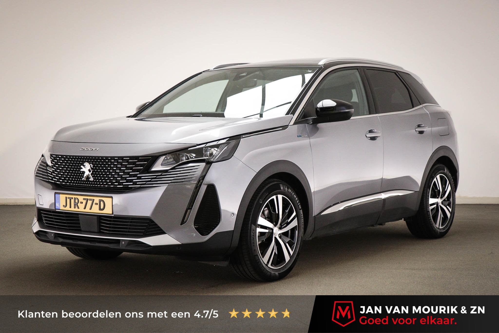 Peugeot 3008 1.6 HYbrid 225 GT | SOH 99% | PANORAMADAK | DAB, Auto's, Peugeot, Bedrijf, Te koop, ABS, Achteruitrijcamera, Adaptieve lichten
