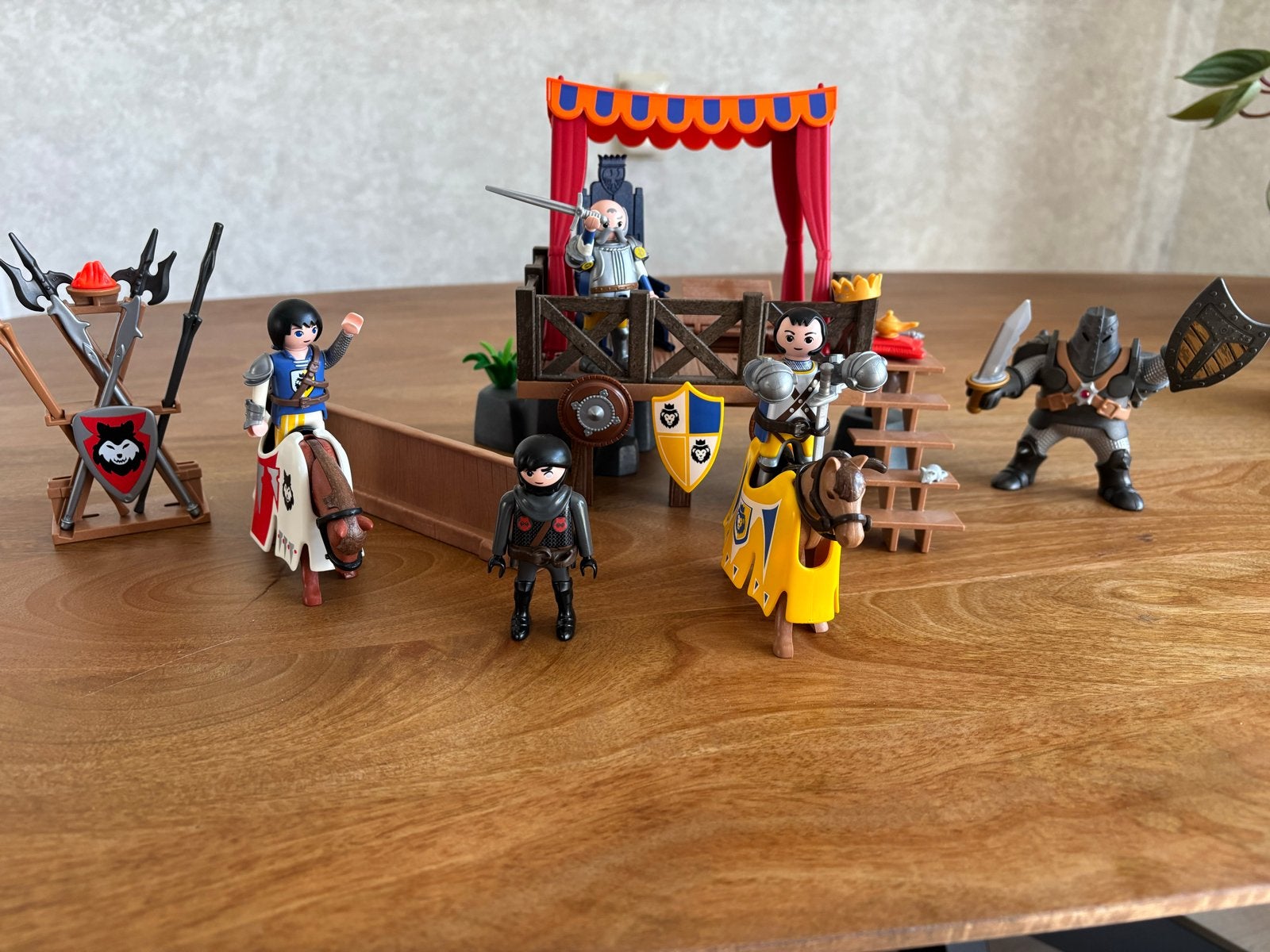 Playmobil Super 4 Ridders set met figuren en accessoires, Gebruikt, Complete set, Ophalen of Verzenden, Knights