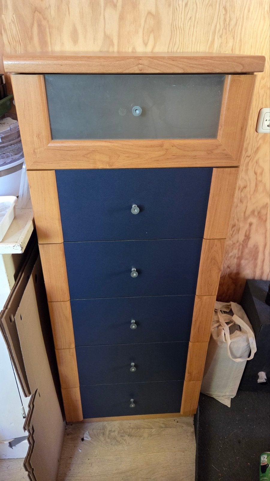 Ikea Askedal ladekast met 6 lades, Ophalen, Gebruikt, 5 laden of meer, 100 tot 150 cm