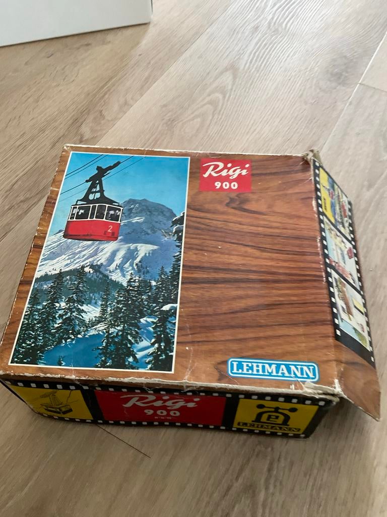 Lehmann Rigi 900 Kabelbaan Set - Vintage Speelgoed, Hobby en Vrije tijd, Overige Hobby en Vrije tijd, Gebruikt, Ophalen of Verzenden