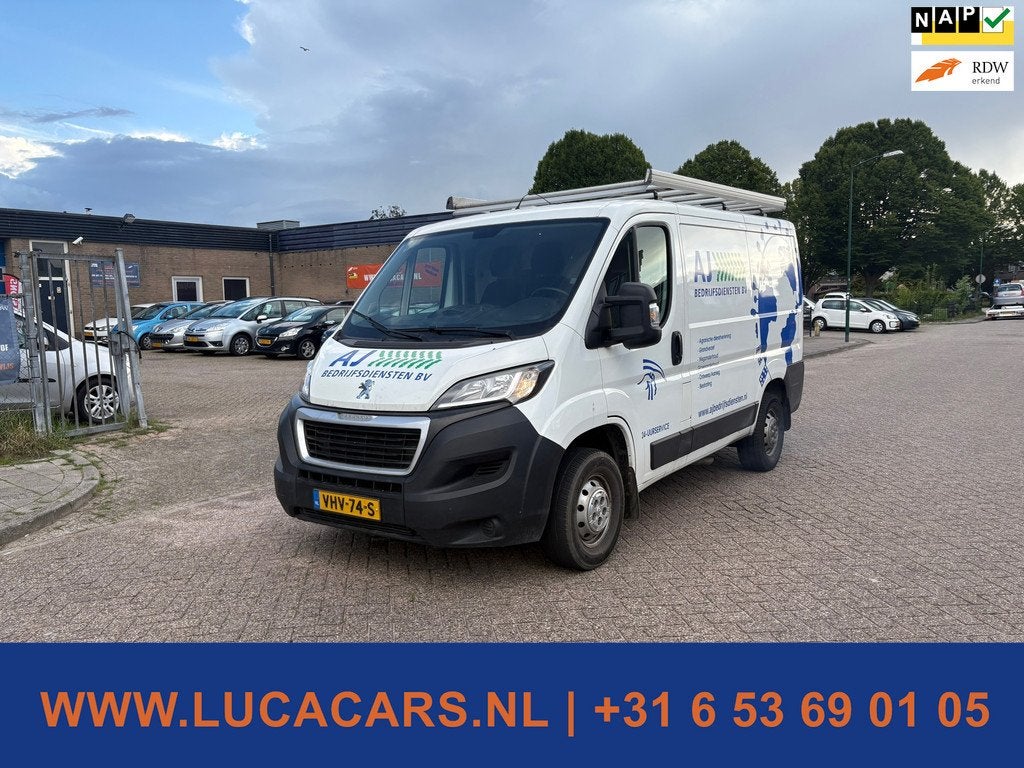 Peugeot Boxer 330 2.2 BlueHDi 140 L1H1 Premium, Voorwielaandrijving, Startonderbreker, Gebruikt, Euro 6