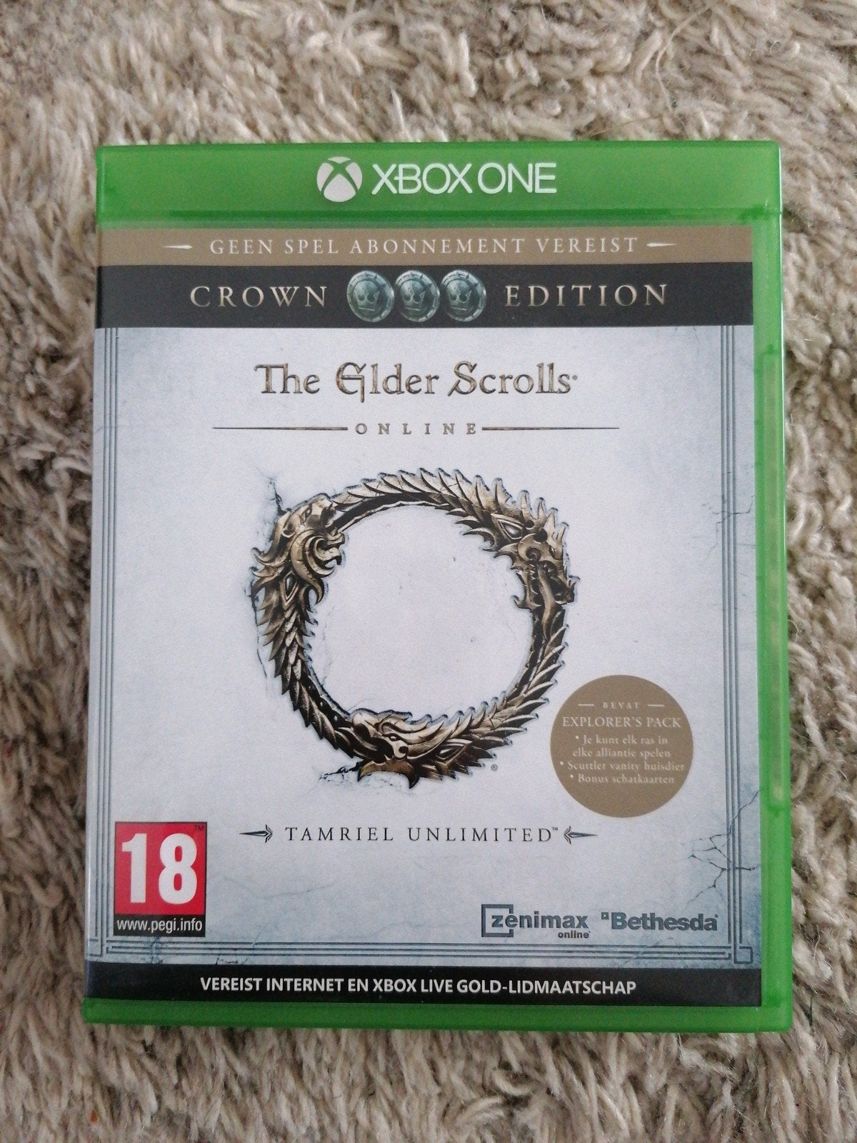 The Elder Scrolls Online: Tamriel Unlimited - Xbox One, Ophalen, Online, Gebruikt, Vanaf 18 jaar
