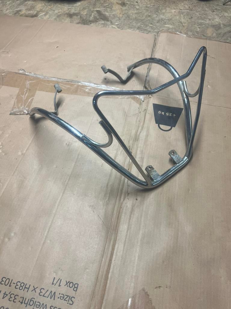 Orginele valbeugel typhoon voorkap chrome piaggio tph, Ophalen of Verzenden
