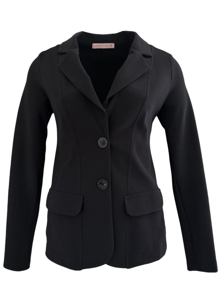 Studio Anneloes blazer XS, Zwart, Ophalen of Verzenden, Zo goed als nieuw, Maat 34 (XS) of kleiner
