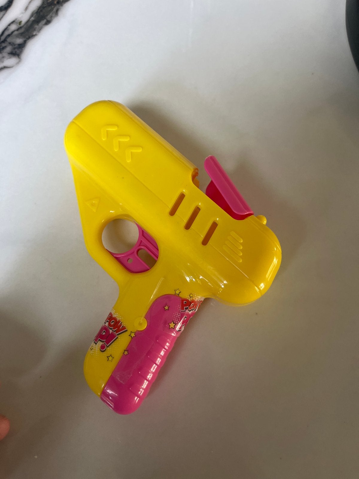Gele Lolly Pistool Speelgoed, Kinderen en Baby's, Ophalen of Verzenden, Gebruikt, Jongen of Meisje
