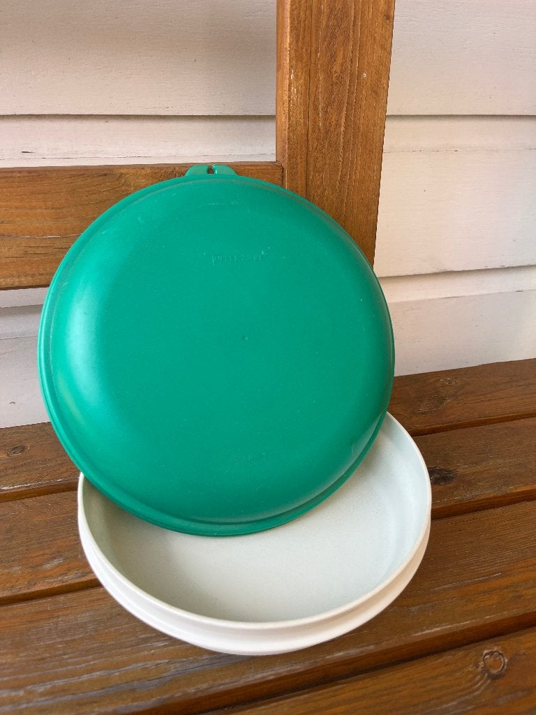 Tupperware bewaardoos schaal / bord met deksel, Ophalen of Verzenden, Schaal