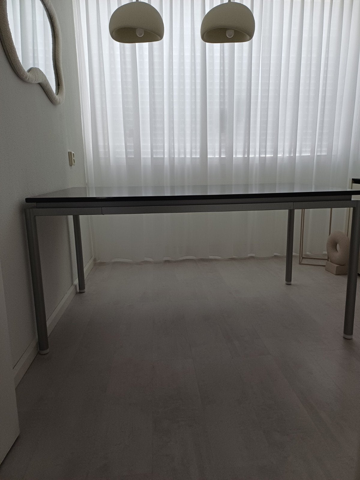Marmer eettafel, Ophalen, 150 tot 200 cm, Modern, 25 tot 50 cm