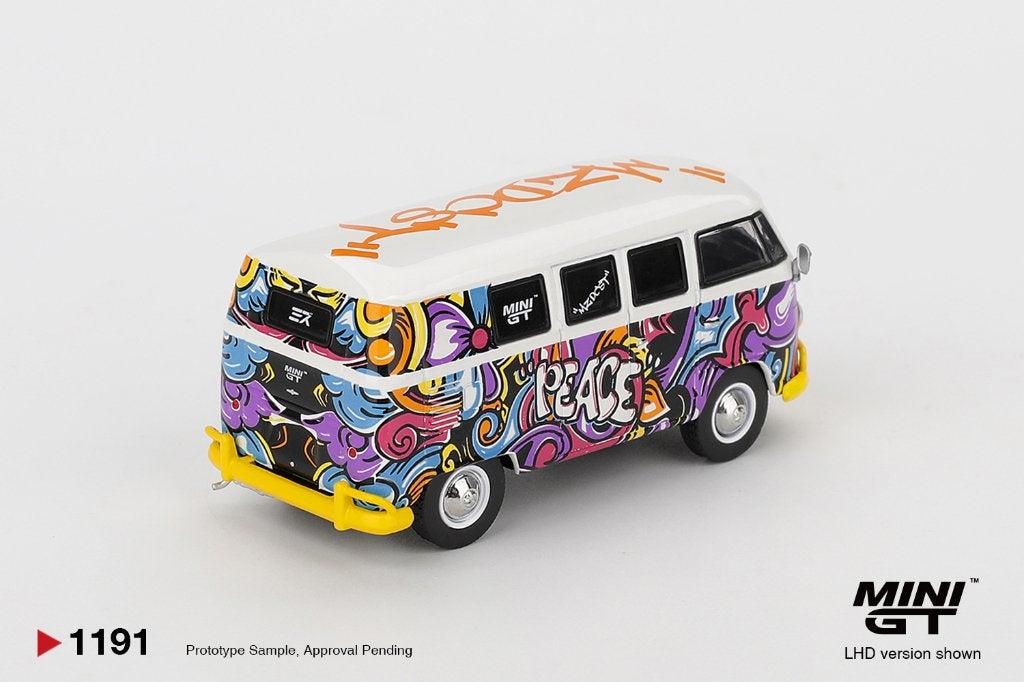 Mini GT 1967 Volkswagen T1 Micro Bus, Mizu Design, Www.rubensmodelautos.nl, Auto, Nieuw, Ophalen of Verzenden