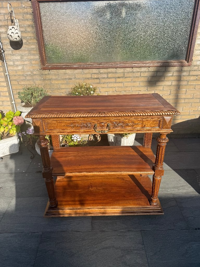 antieke bijzettafel, Antiek en Kunst, Antiek | Meubels | Tafels, Ophalen