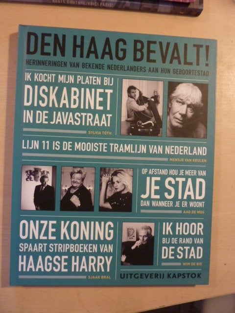 Den Haag bevalt, herinneringen bekende Nederlanders, Ophalen of Verzenden, Zo goed als nieuw