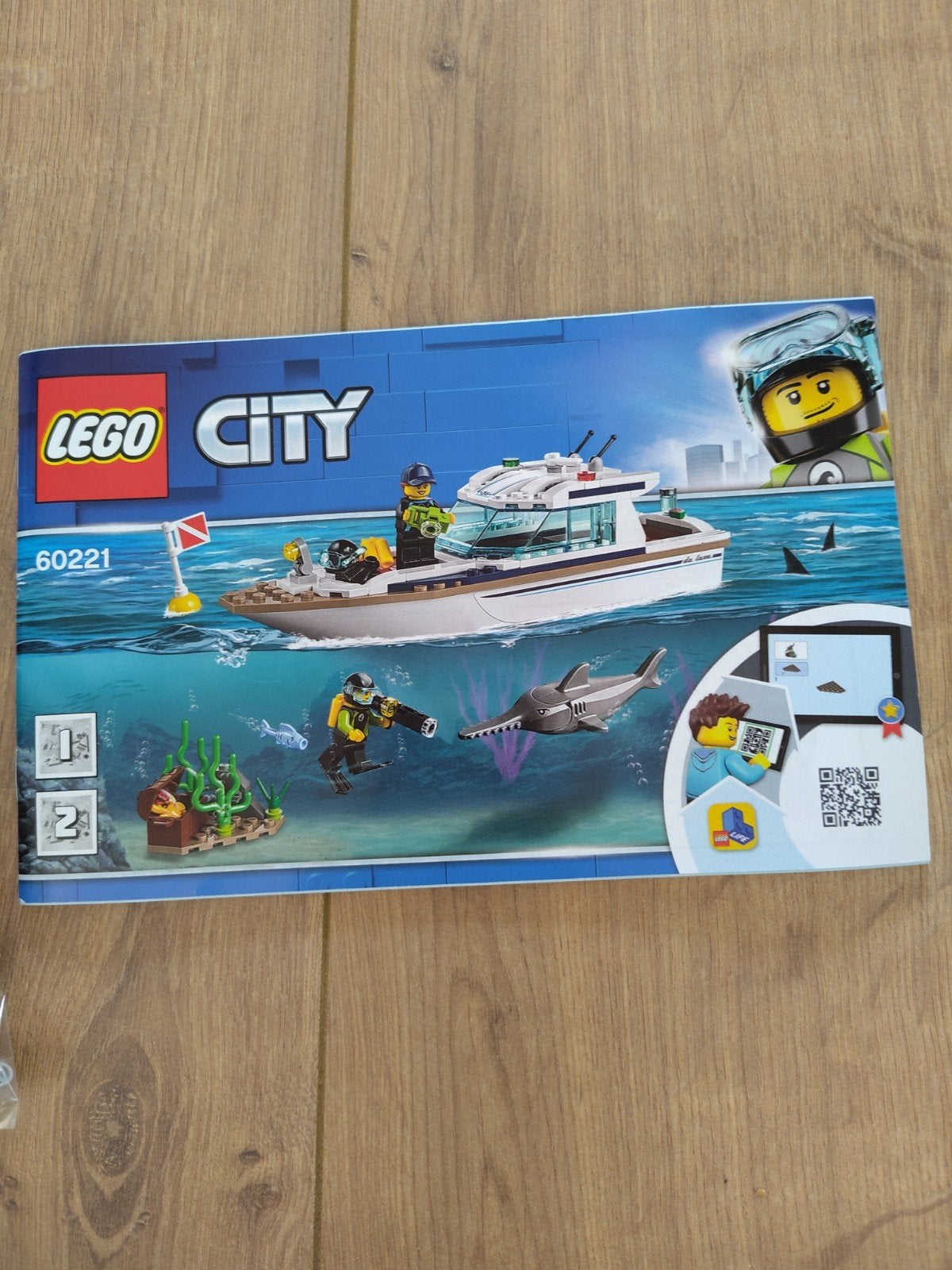 Lego 60221 Duik jacht., Kinderen en Baby's, Speelgoed | Duplo en Lego, Lego, Complete set, City, Gebruikt