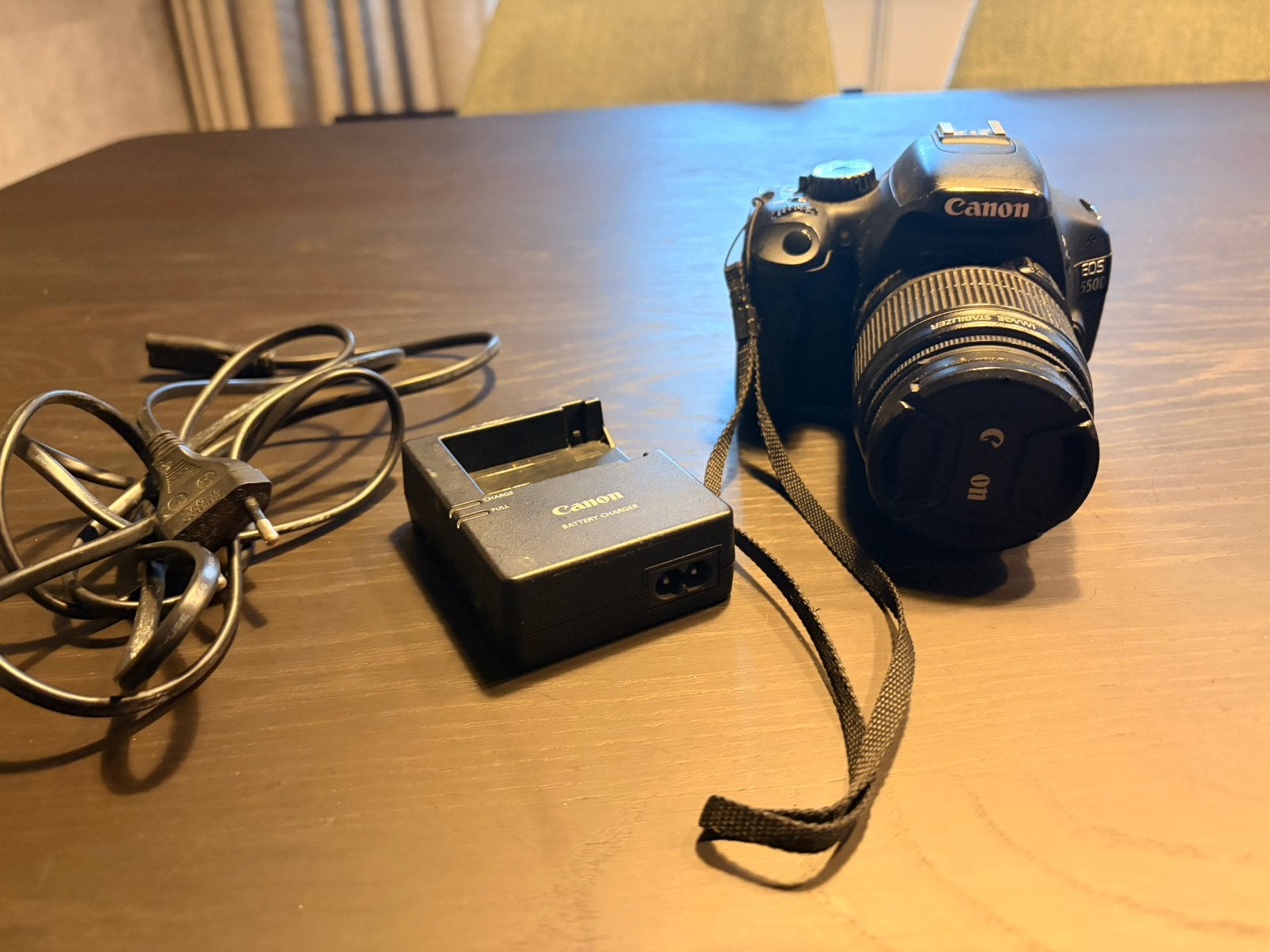 Canon 550D, Ophalen, Gebruikt, Zwart, Android