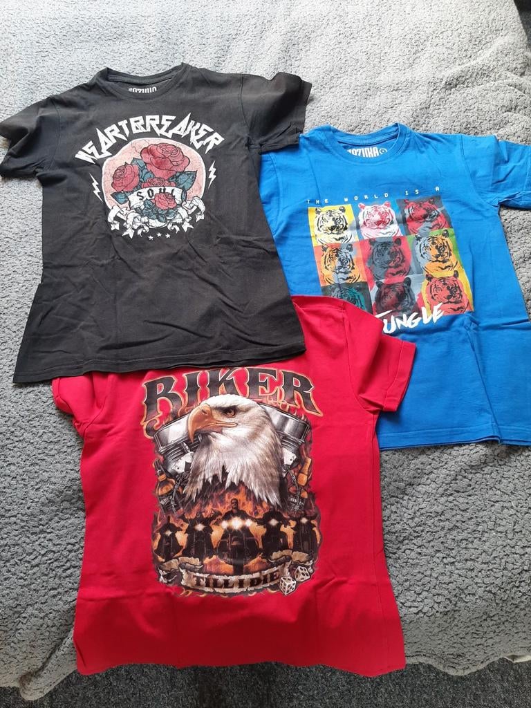 3 t-shirts van Azuka (s), Ophalen of Verzenden, Korte mouw, Maat 36 (S), Azuka