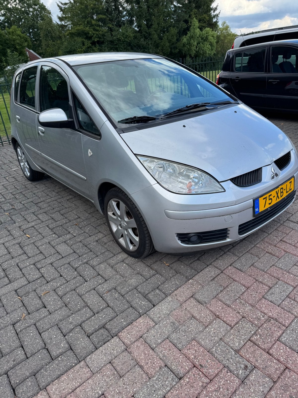 Mitsubishi Colt 1.3- 2007 Grijs-Airco, Auto's, 31 €/maand, Colt, Origineel Nederlands, Bedrijf