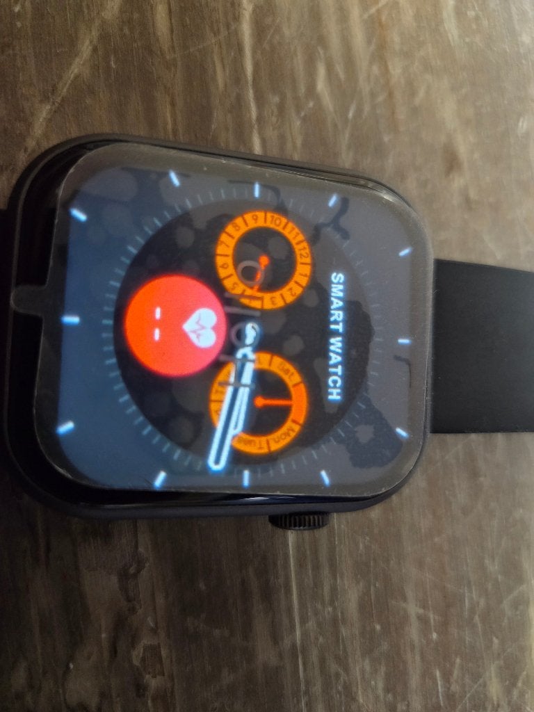 Smart watch sport, Ophalen of Verzenden, Nieuw, Zwart, Android