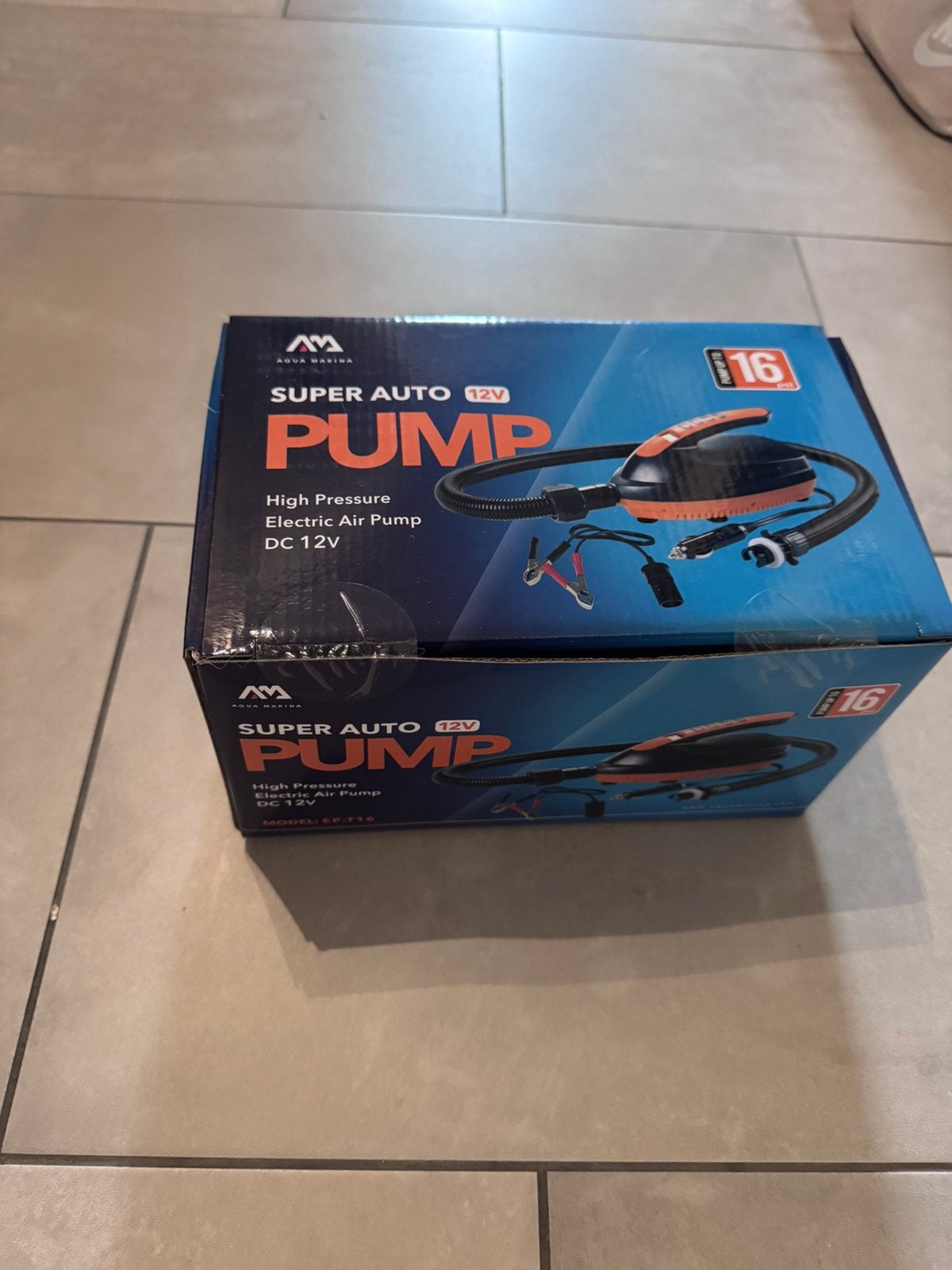 Aqua Marina Elektrische pomp - nieuw in doos, Ophalen, Nieuw, SUP-accessoire