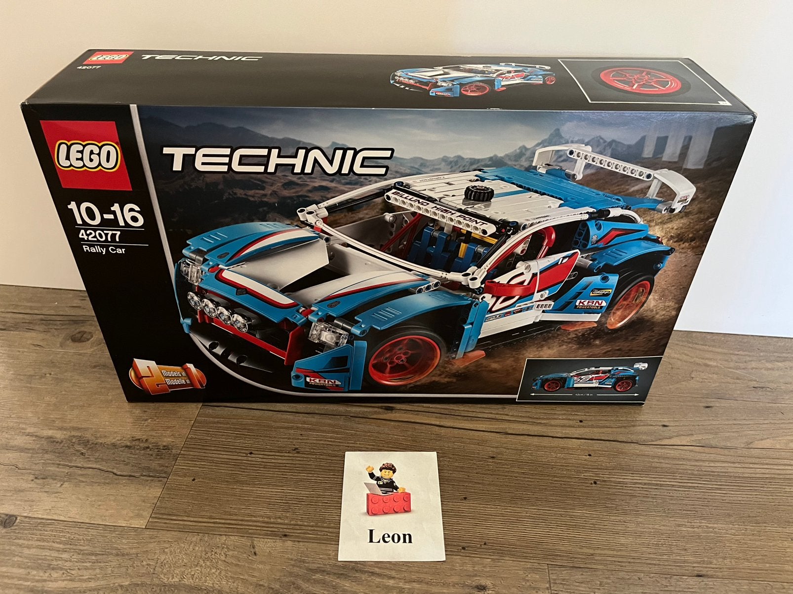 Lego Technic 42077 Rallyauto - Nieuw in ongeopende doos!, Lego, Nieuw, Ophalen of Verzenden, Technic