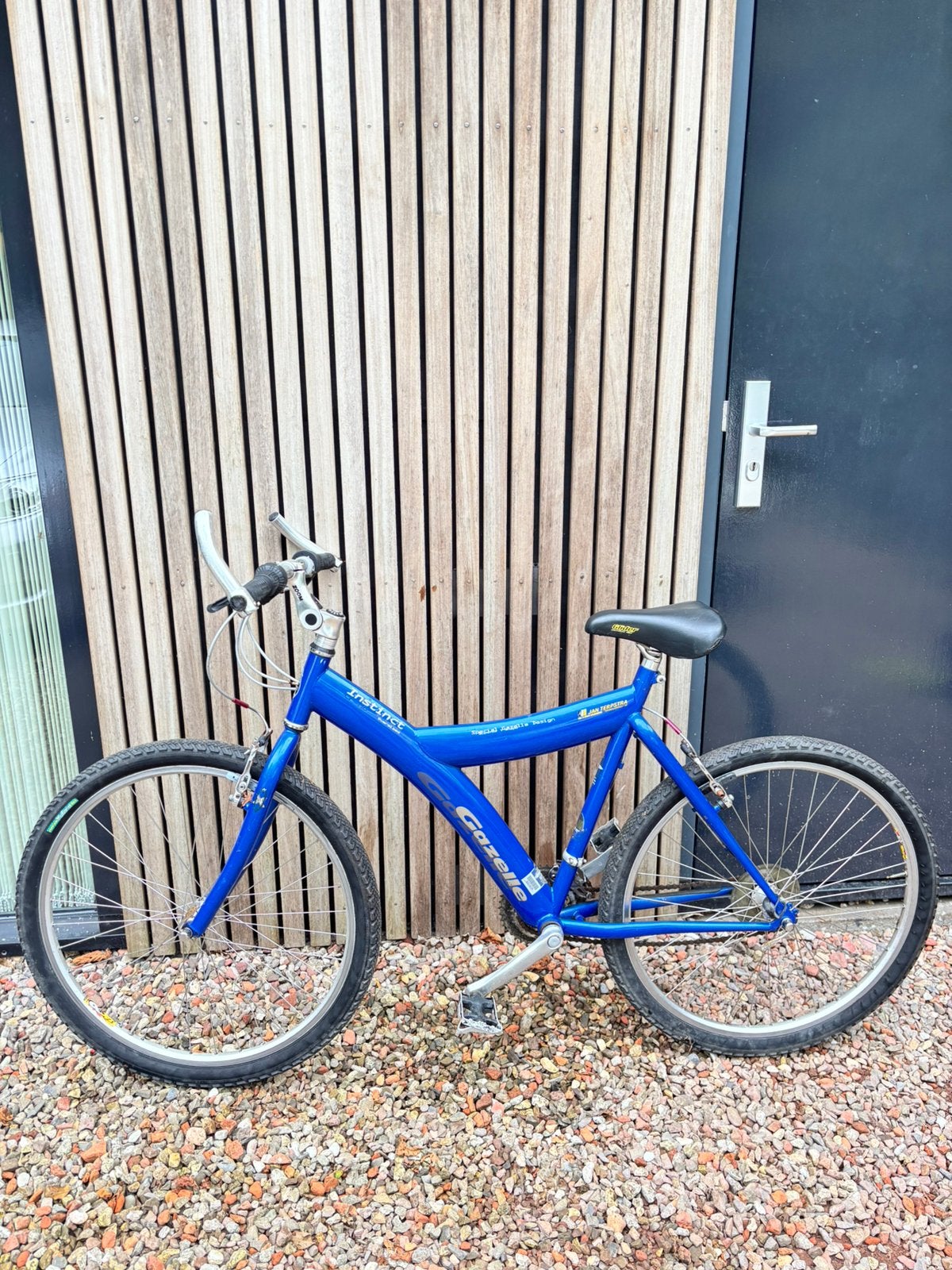 Gazelle Instinct mountainbike, 26 inch, blauw, framemaat 51, Fietsen en Brommers, Ophalen, Gebruikt, 26 inch of meer, Handrem