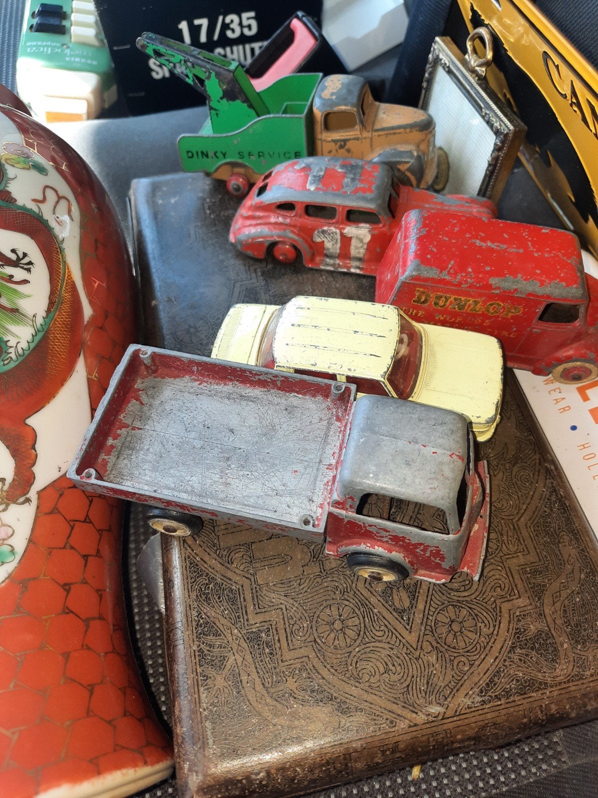 Vintage Dinky Toys Collectie - Diverse Modellen, Ophalen of Verzenden, Gebruikt