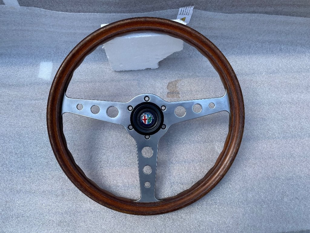 Momo indy klassiek stuurwiel jaren '60  diam. 35 cm, Auto-onderdelen, Besturing, Ophalen of Verzenden, Gebruikt, Alfa Romeo