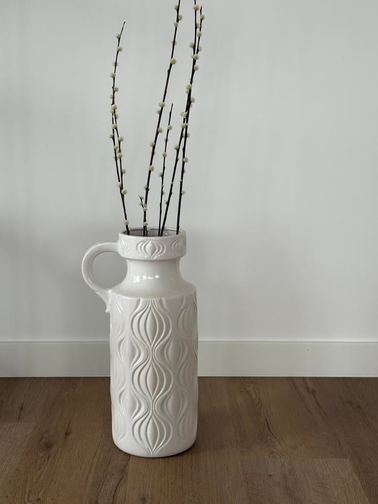 Vintage Mid Century Scheurich Amsterdam Vaas 485-45, Antiek en Kunst, Antiek | Vazen, Ophalen