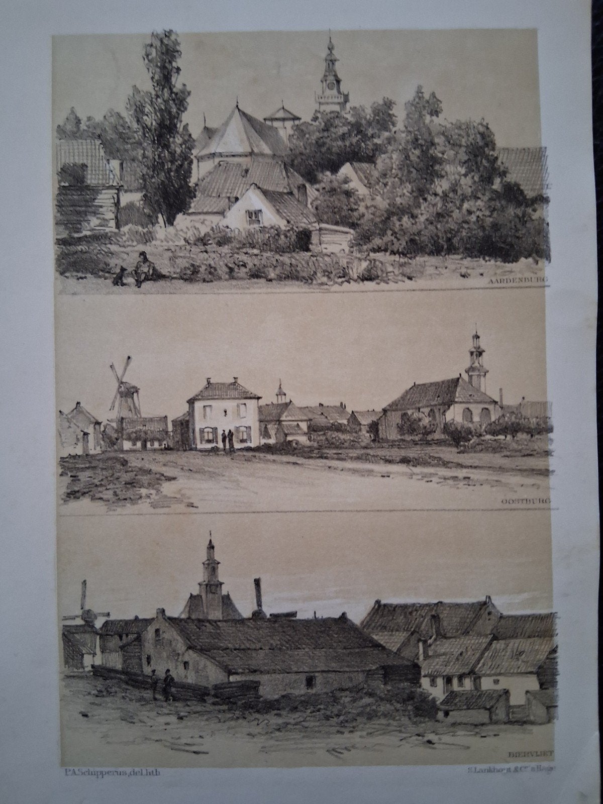 Aardenburg, Oostburg, Drievliet -, Antiek en Kunst, Ophalen of Verzenden