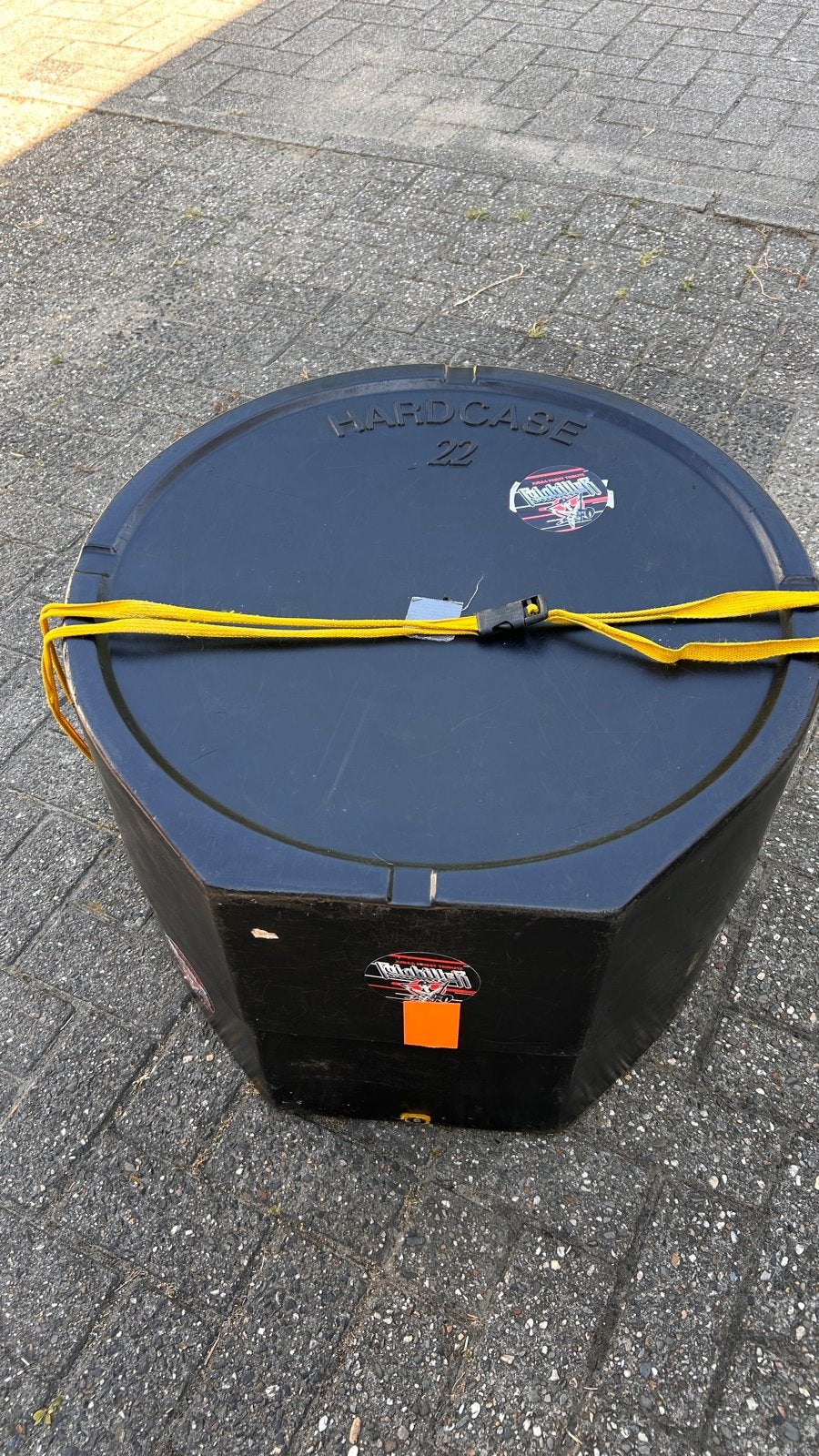 Hardcase 22 inch drumkoffer, Ophalen, Gebruikt, Percussie, Flightcase