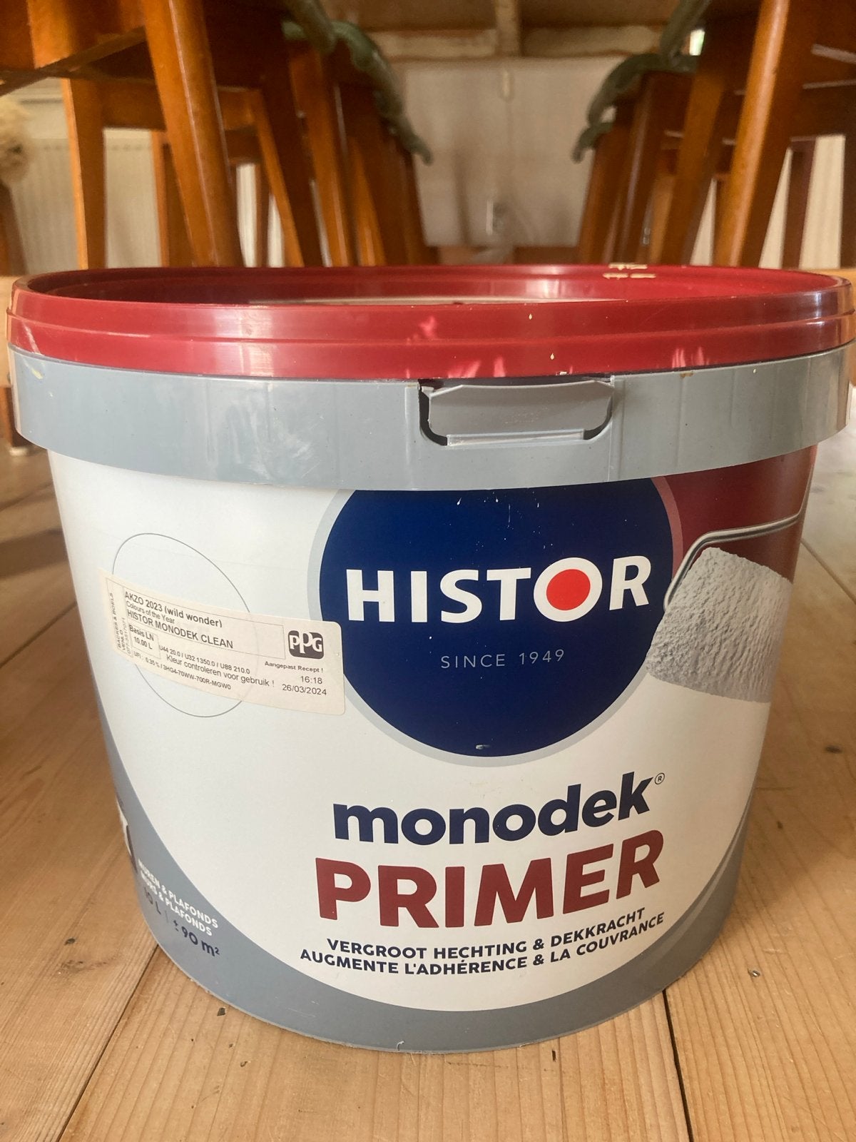 Histor Monodek Primer 10L Wild Wonder (Flexa) - Ongebruikt, Overige kleuren, Nieuw, Ophalen of Verzenden, Verf