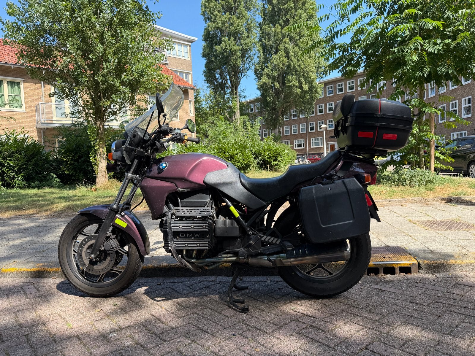BMW K75 met veel extra's en complete reparatieset, Motoren, Motoren | BMW, Cardan-aandrijving, Gebruikt, Particulier, Toermotor