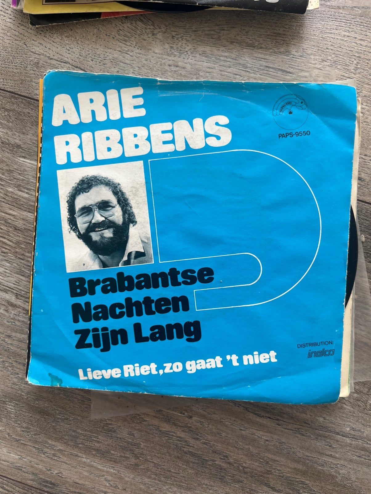 Arie Ribbens - Brabantse nachten zijn lang, Ophalen, Zo goed als nieuw, Overige formaten, Levenslied of Smartlap
