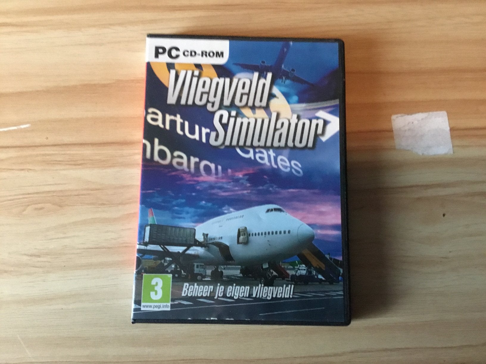 Pc game vliegveld simulator, 1 speler, Ophalen of Verzenden, Zo goed als nieuw, Vanaf 12 jaar