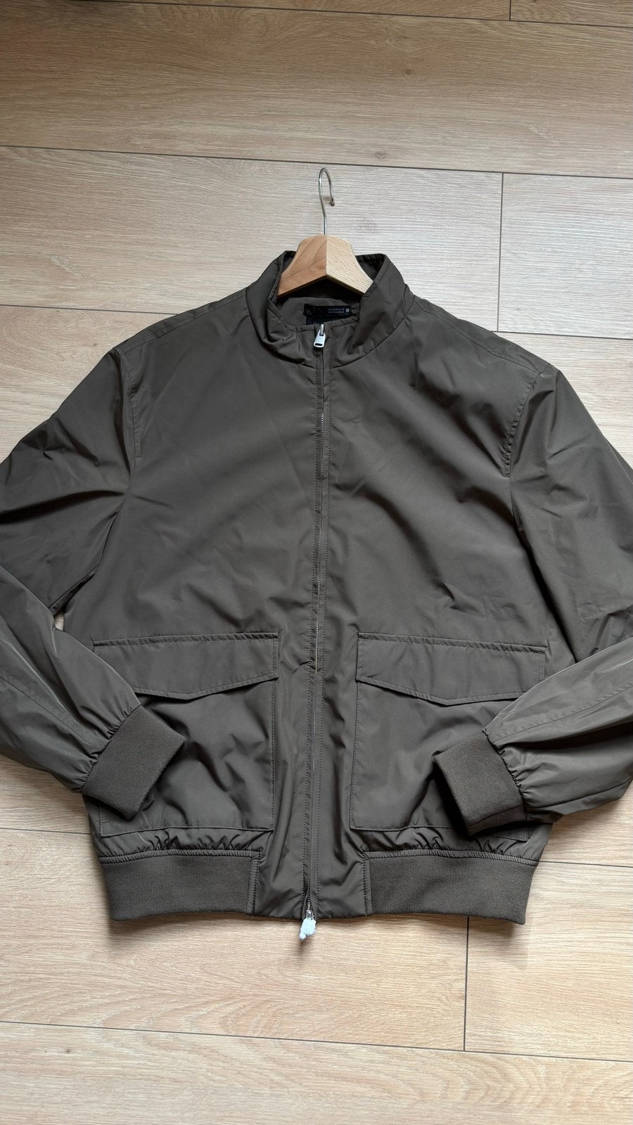 Nieuwe Zara Heren Waterbestendige Jas, Ophalen of Verzenden, Nieuw, Maat 48/50 (M), Groen