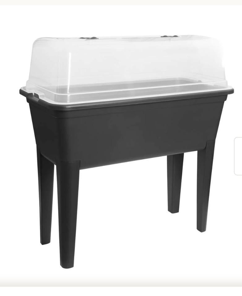 Kweektafel 78x76x37 cm met transparante kap, Tuin en Terras, Kweekspullen, Ophalen, Gebruikt, Kweektent