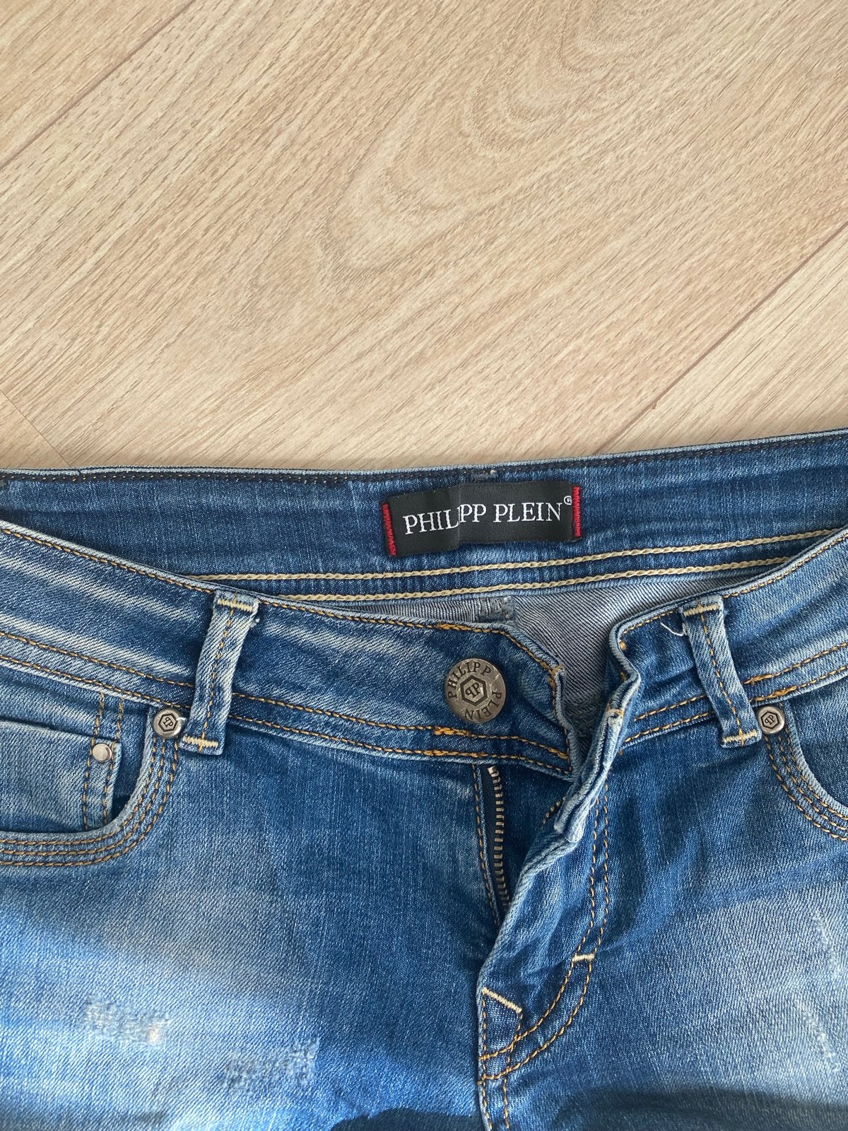 Philipp Plein spijker korte broekje voor meisjes, Ophalen of Verzenden, Zo goed als nieuw, Meisje