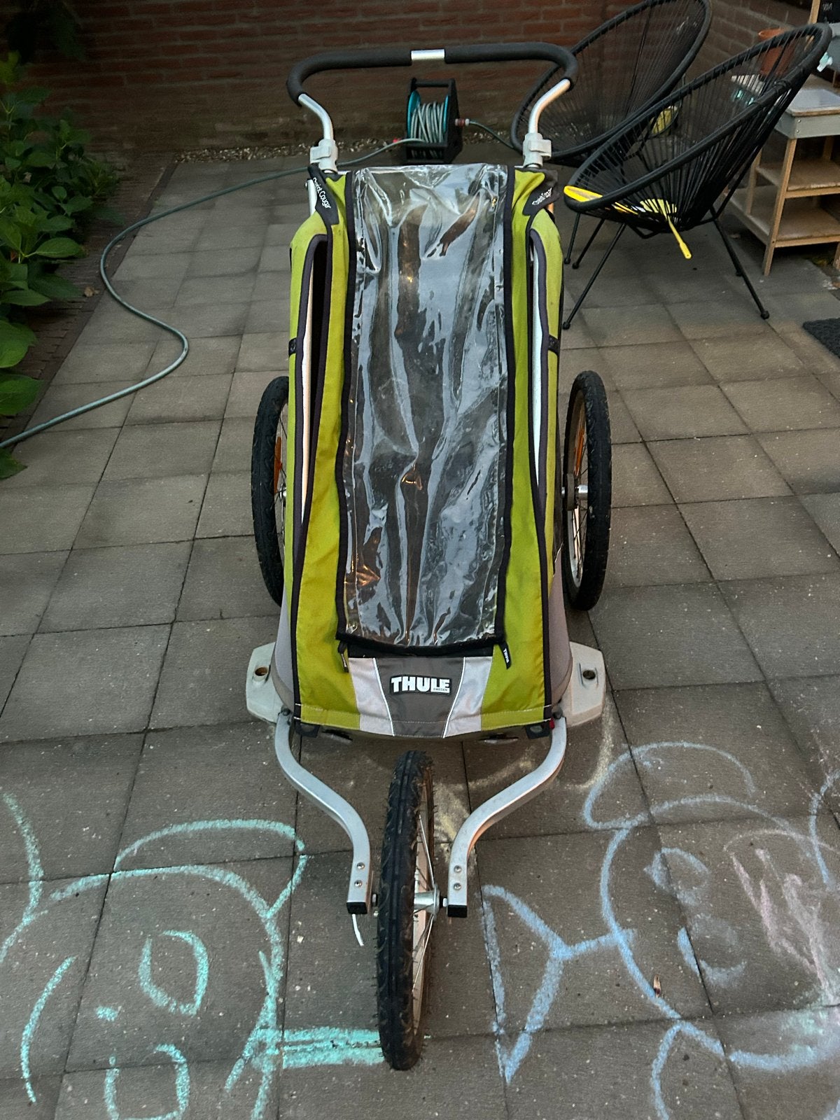 Thule Chariot Kinderkar - Veelzijdig en Comfortabel, Fietsen en Brommers, Fietsaccessoires | Aanhangers en Karren, Gebruikt, Kinderkar