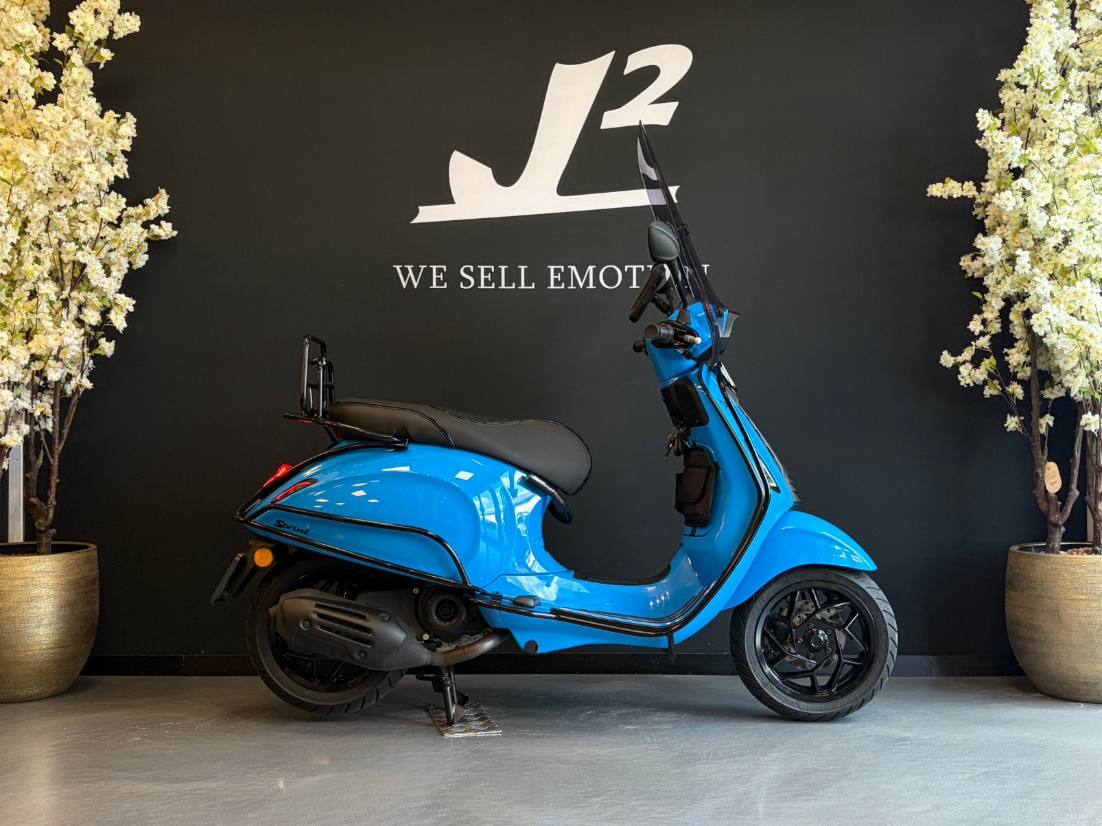 Vespa Sprint | Blu Eclettico | Brom | 2026 | 1092 km, Overige modellen, ., Maximaal 45 km/u, Ophalen of Verzenden