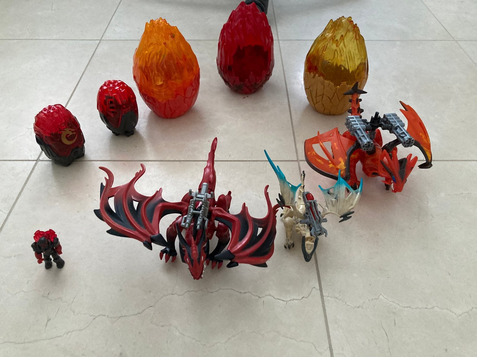 Draken set, Ophalen of Verzenden, Zo goed als nieuw
