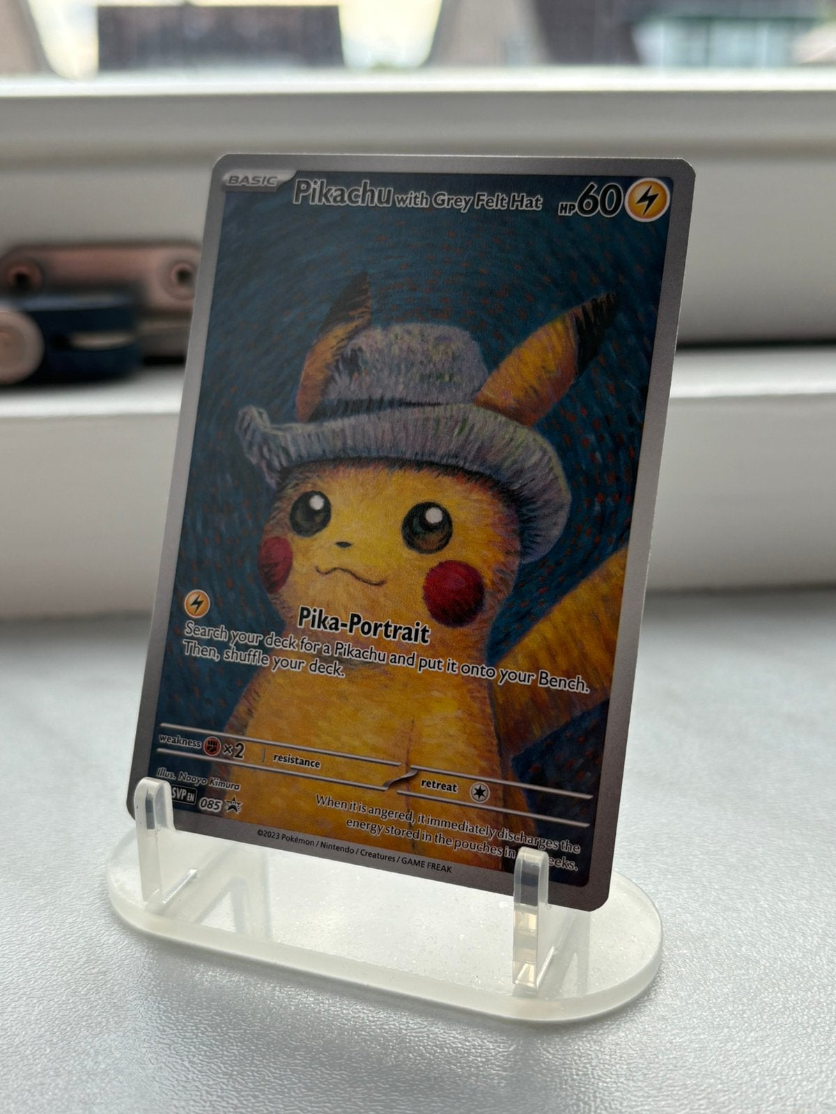 Pikachu van gogh (SVP 085), Hobby en Vrije tijd, Verzamelkaartspellen | Pokémon, Ophalen of Verzenden, Nieuw, Losse kaart