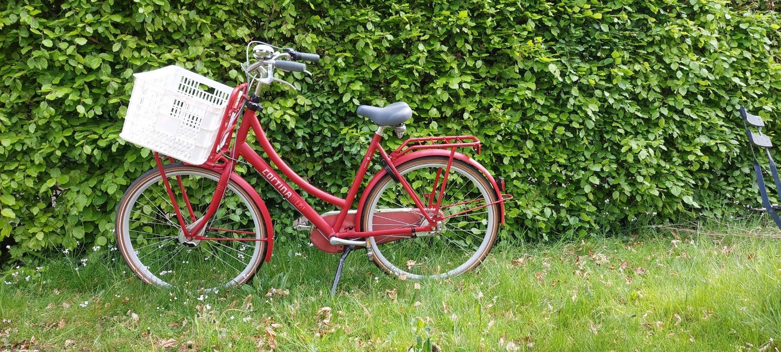 Rode Cortina U4 damesfiets met 3 versnellingen, Versnellingen, Ophalen, Overige merken, 53 tot 56 cm