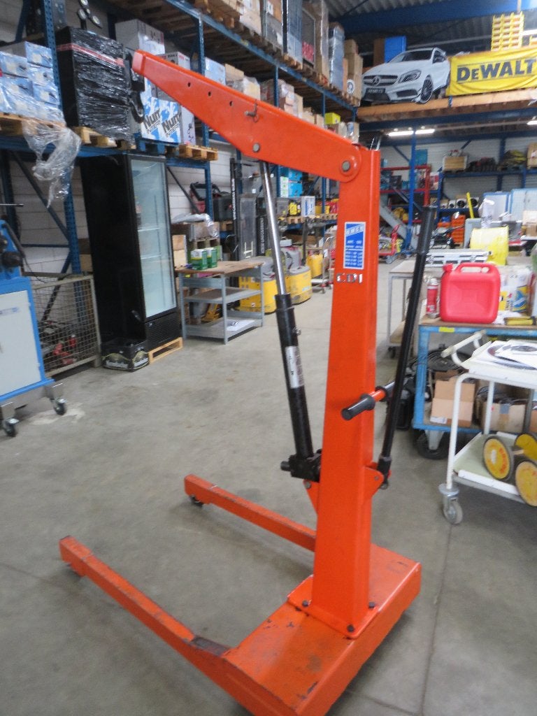 motortakel werkplaatskraan 500kg verstelbare arm, Ophalen, Gebruikt, Omcn.com, Omcn