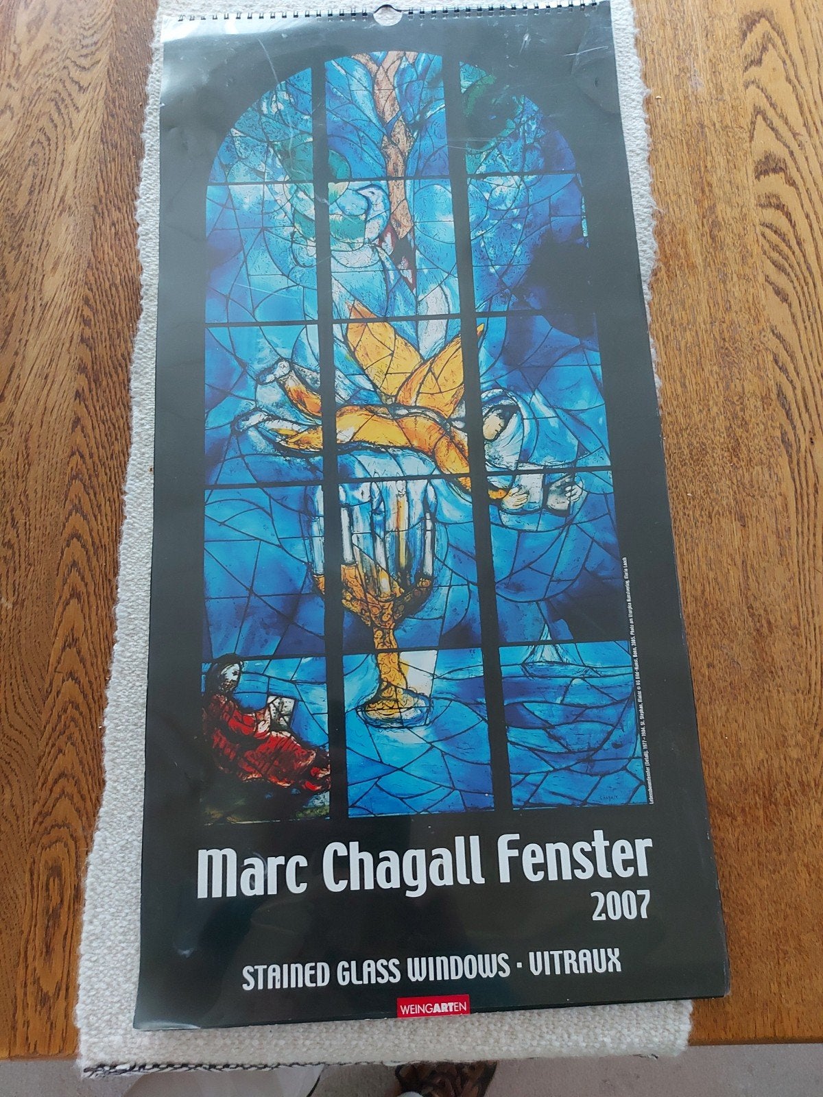 Marc Chagall. Kalender 2007., Ophalen of Verzenden, Maandkalender, Gebruikt